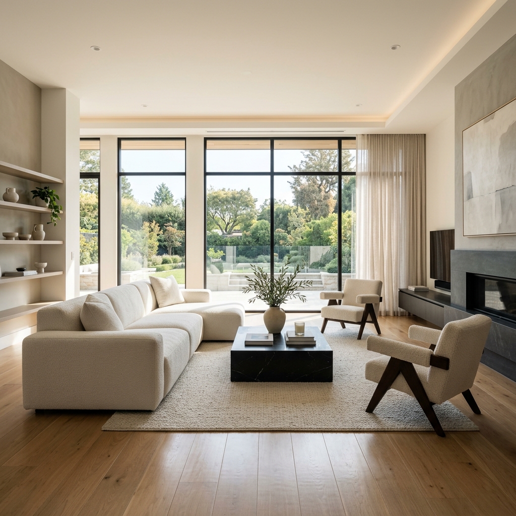 Premium Clean Living Room